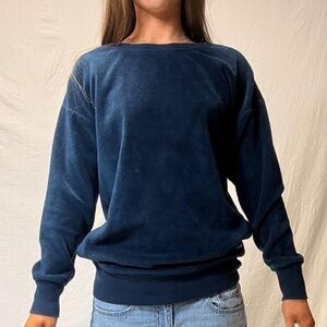 Kavu Women's Navy and Blue Sweatshirt